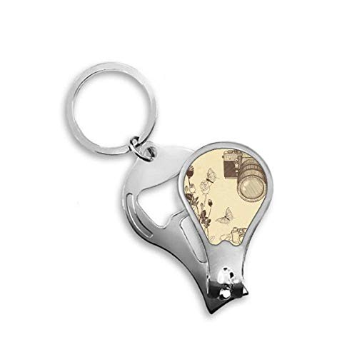 Coupe-ongles DIYthinker Caméra Rose Papillon de Nice pour une manucure précise au quotidien