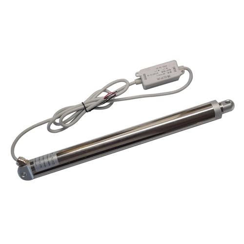 Actionneur linéaire 12V IP66 avec moteur 25mm et course 100mm en acier
