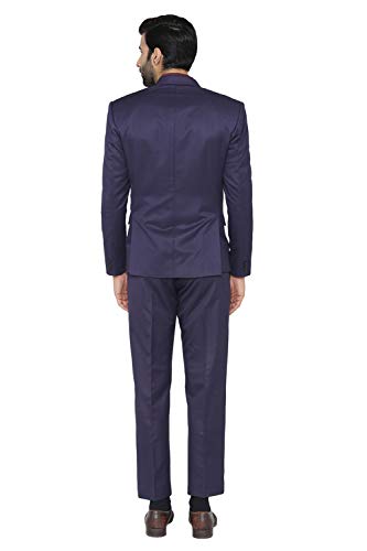 Image of WINTAGE Men's Polyester Cotton and Evening 2 Pc Suit