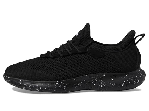 Orbit Work Unisex Sneakers – Stratus EVA Midsole – Foam Insole – Polyester Lining – Pull Tab Black Speckle Men's 11.5, Women's 13 Medium4