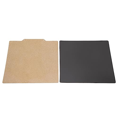 Plaque d'acier à ressort double face PEI amovible pour ne plus rayer votre plateau d'imprimante 3D