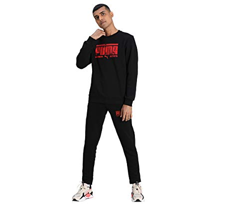Image of Puma Men's Cotton Round Neck Sweatshirt