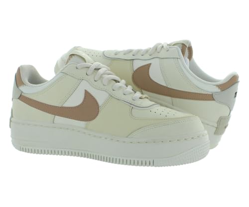 Image of Nike Air Force 1 Shadow Platform Leather Womens Shoes