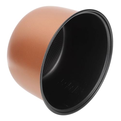Hemobllo Olla Interior para Olla Arrocera Eléctrica de Aleación de Aluminio Accesorio de Repuesto con Recubrimiento Antiadherente y para Cocción de Arroz y Horneado de Pasteles
