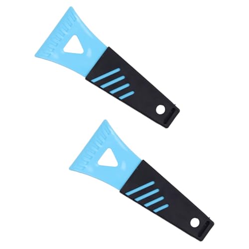 Luxshiny 2sets Ergonomic Handle Ice Removal Tool Shovel Snow Shovel Pusher Scraper 2pcs*2 Random
