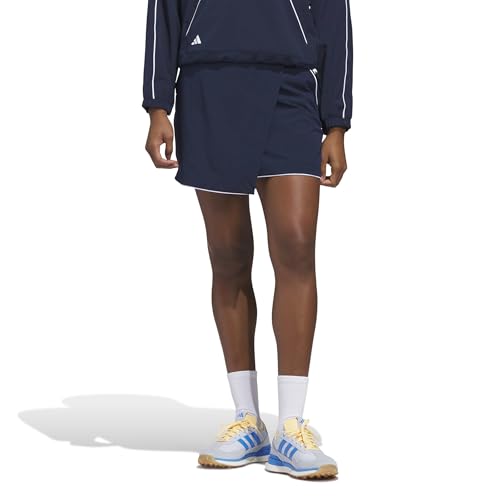 Adidas Women'S Ultimate365 Seersucker Skort, Collegiate Navy, Medium