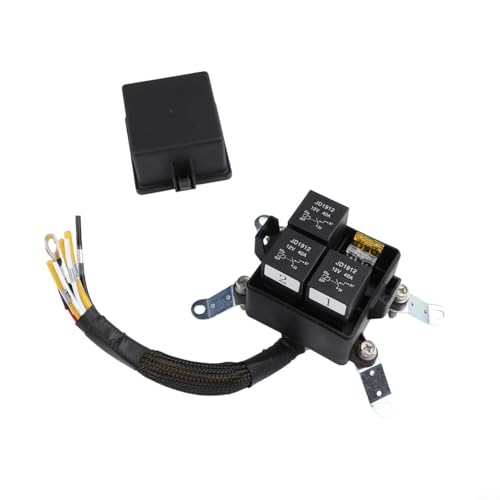 Caja de relés de 3 vías contra cortocircuitos eléctricos en coches y SUV con carcasa plástica IP65