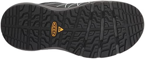 KEEN Utility Women's Vista Energy Shift Low Height Composite Toe Slip On Industrial Work Shoes, Steel Grey/Blue Glass, 8 | Image 3