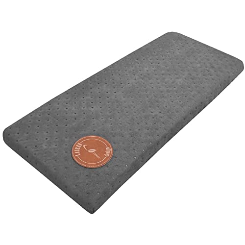 Z4L WauWau Haustier Fensterbank Cleo 50cm x 20cm grau gesteppt