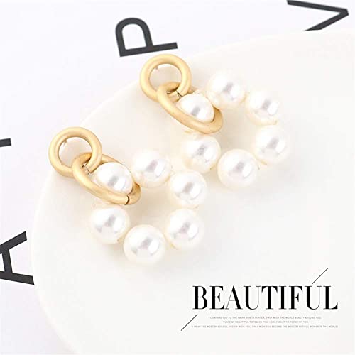 Boucles d'oreilles perles S925 le vent frais rétro de vos soirées - 2