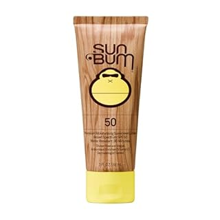 Sun Bum Original SPF 50 Sunscreen Body Lotion - Broad Spectrum Moisturizing Sunscreen with Vitamin E - Hawaii 104 Act Compliant (Made without Octinoxate & Oxybenzone) - Travel Size - 3 oz