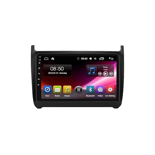 Pantalla táctil de 4 núcleos y 4G+64G con Android Auto para Volkswagen Polo