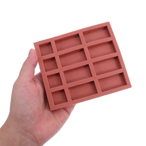 Moule à brique miniature silicone pour projets de jardinage et décors miniatures DIY - 7