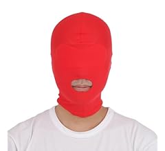 Amazon | [ブラックオーメン] 全頭マスク 口開き 2サイズ