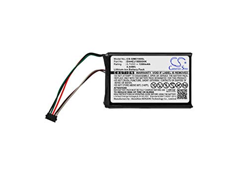 CS Cameron Sino 1200mAh / 4.44Wh Li-ion Replacement Battery for Garmin 010-01161-00, 010-020229-00, Edge 1000, Edge Explore, 361-00035-15, DI44EJ18B60HK