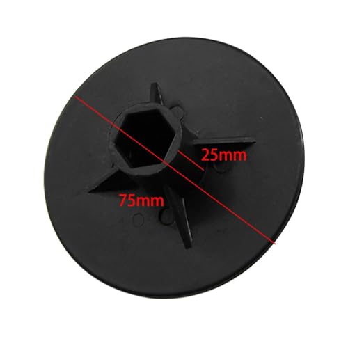 Protector de buje de bicicleta de montaña, tapa de disco y piñones en PP resistente 6