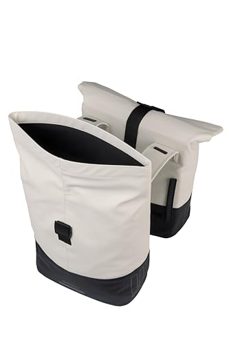 Sacoche double de vélo Basil Cove durable en matériau recyclé haut de gamme
