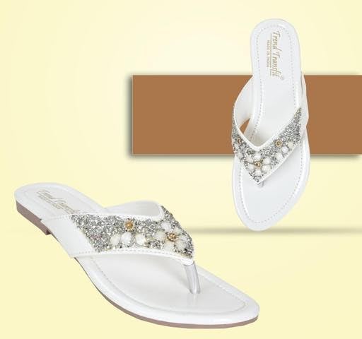 Image of Rehan Traders Stylish Women's Multicolor Flats Snadal| Comfortable, Lightweight, Anti Slip|SL 141