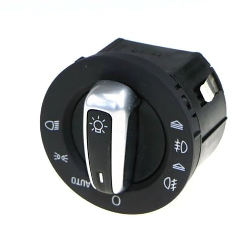 Interruptor de faro cromado con sensor auto para Audi A3 S3 y RS6