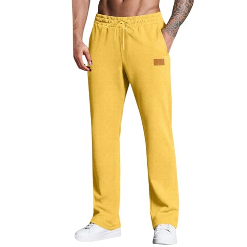 Mens Casual Joggers Pants Drawstring Cargo Pants Hiking Outdoor Track Jogging Sweatpants Pants