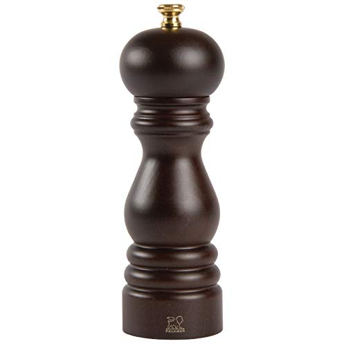 Peugeot P026 Pepper Mill, Dark Wood, 7" Tall