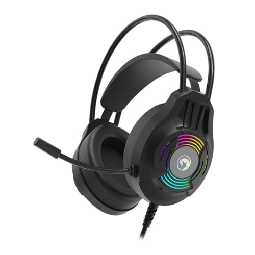 MARVO Casque de jeu H8326 audio stéréo circum-aural avec micro pour PC - 2