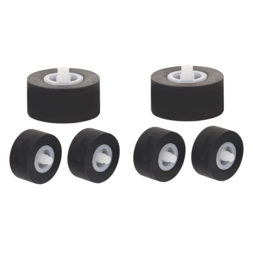 CIYODO 2sets Rubber Bearing Roller Pulley Wheel for Audio Radio Recorder Cassette Machine Repair Pinch Roller 3pcs*2