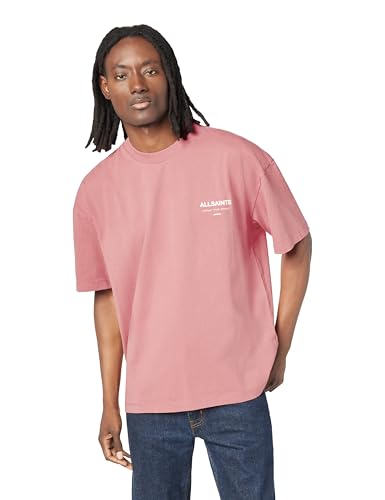 Image of AllSaints Men's Underground Oversized Short Sleeve Crew Neck Shirt