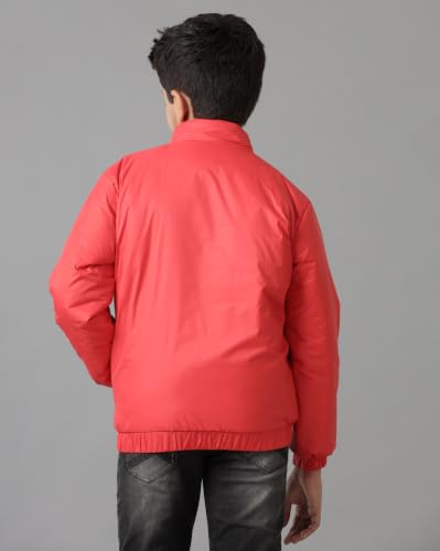 Image of Under Fourteen Only Boys Winter Jacket, Full Sleeve,Sleeveless Quilted Puffer Jacket with Front Closure, Casual Warm Jacket for Kids, Lightweight Winterwear for School, Outdoor Play and Travel