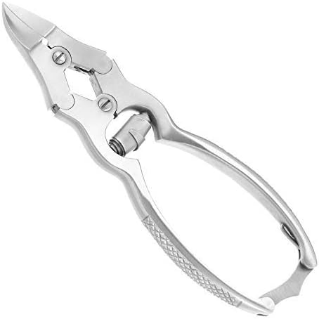 Miniatura 5 de OdontoMed 2011 Podólogo Mycotic Toenail Nippers 6", doble acción cortador de uñas Alicate Trimmer Profesional Acero inoxidable ODM