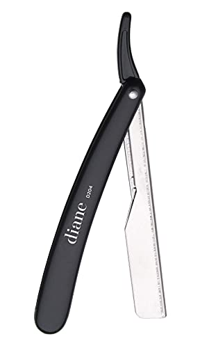 Diane Classic Straight Razor, Black, 2 lades