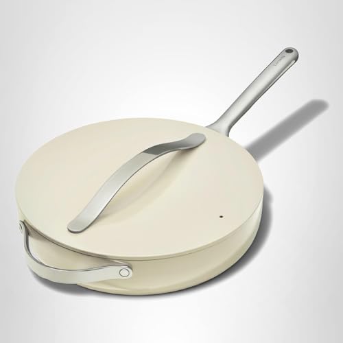 Caraway Ceramic Nonstick Sauté Pan (12in, 4.5 qt) — view 8