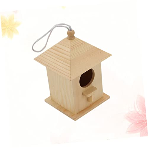 Bird House For Outside- As Well As Acting As A Bird Feeder, Fantastic Garden Decor. #TOP22