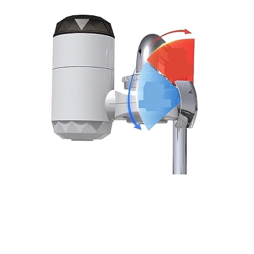 Chauffe-eau électrique cuisine 3000W et robinet instantané avec affichage LED sans réservoir