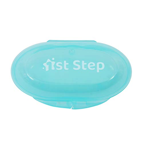 Image of 1st Step Silicone Finger Brush Pack of 2 (Mint Green)