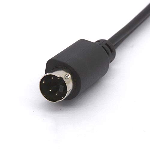 Piihusw Svhs To Bnc Splitter Cable 4 Pin Svhs Male To Dual Bnc Female Connector S Video Adapter S-Video Connector For Cctv Cameras Amplifiers Coax Cables (Bnc Female) #TOP3