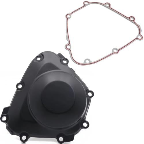 Couvercle de stator de moteur latéral de moto avec joint de carter en aluminium