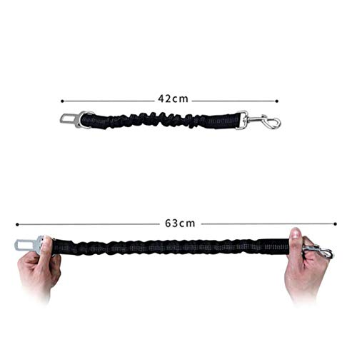 DECDEAL Cinto de segurança para cães Cinto de segurança multifuncional para animais de estimação 3 e