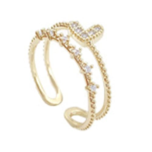 Anneaux ouverts pour les femmes réglables bague ajustable tendance mode féminine