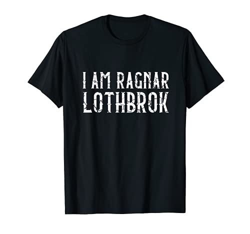 Vikings I Am Ragnar Lothbrok T-Shirt Nordic Viking Valhalla