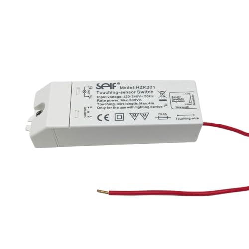 Relé electrónico sensorial 500W modelo con sensor tactil