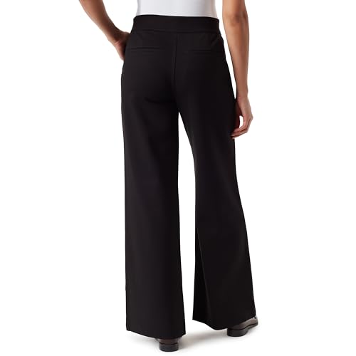 Gloria Vanderbilt Women's Pull on Trouser 4 Pocket Mid Rise Straight Leg Pant Standard3