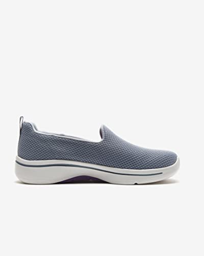 Image of Skechers Performance Go Walk Arch Fit Gray /Lavender 9 B (M)