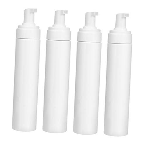 PATKAW 4 Piezas Botella De Espuma De 250ml Líquido Recargable Botella De Espuma De Viaje Botellas De Perfume Dispensador De Espuma Botella Dispensadora De Jabón Envase El Plastico