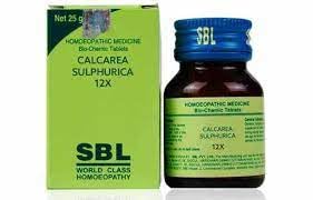 SBL Calcarea Sulphurica Tablet 12X -25GM (Pack of 2) (B0CR1M3FC9) Amazon Price History, Amazon Price Tracker