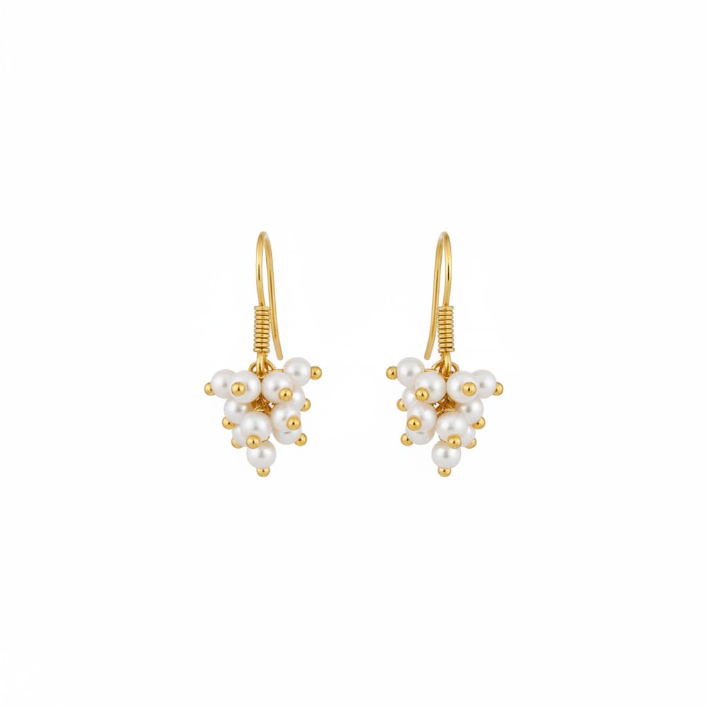 ShivJagdamba Impex Traditional Indian Stud Earrings for Women | Meenakari Enamel Floral Mandala Jhumka Studs | Ethnic Wedding Festive Antique Jewelry-image-16