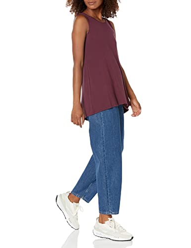 Amazon Essentials Women's Swing Tank (Available In Plus Size), Burgundy, Medium #TOP3