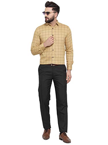 Image of JAINISH Men's Checked Formal Shirts.