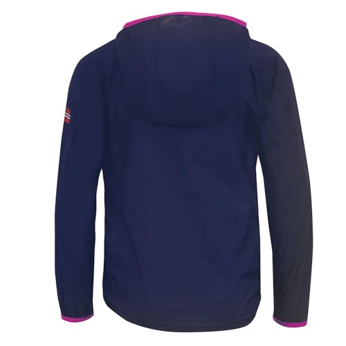 Trollkids Kids Fjell Running Jacket 152, Navy/pink – Ansicht 3