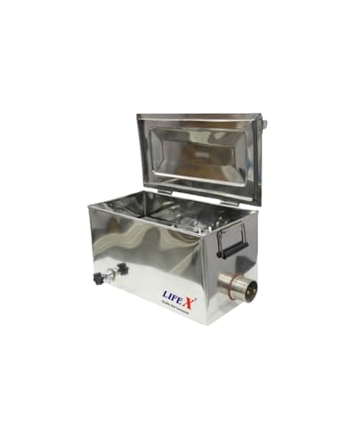 Image of LIFEX CDSCO Class B License Electric Instrument Sterilizer 14 inch x 6 inch x 6 inch with Accessories | Deluxe Stainless Steel | High-Quality Medical Sterilizer for Hospitals & Clinics | Ideal for Surgical Equipment Sterilization